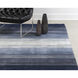 Lagos 120 X 96 inch Blue Indoor Hand-Loomed Rug, Hand-Loomed